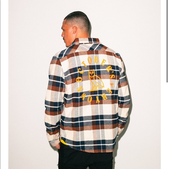 OVO Brown and white flannel - Picture 2 of 2